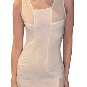 Ashn Finnish Design White Linen & Organic Cotton Dress – Size XS/S